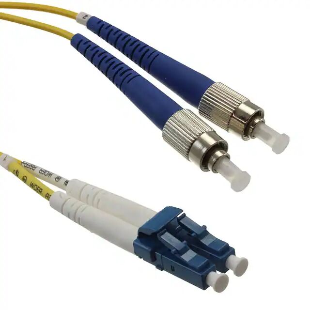 Heat resistant and flame retardant optical fiber cable LC duplex to FC