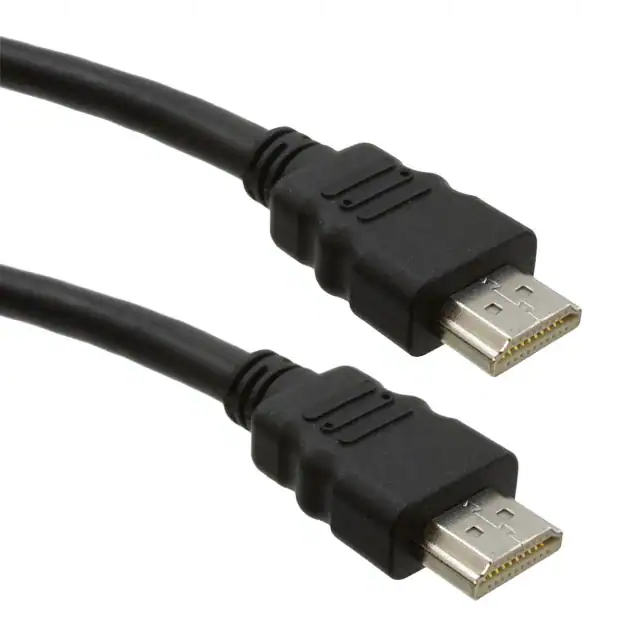 HDMI 1.4 cat 2 plug to HDMI plug cable assembly for high definition multimedia interface