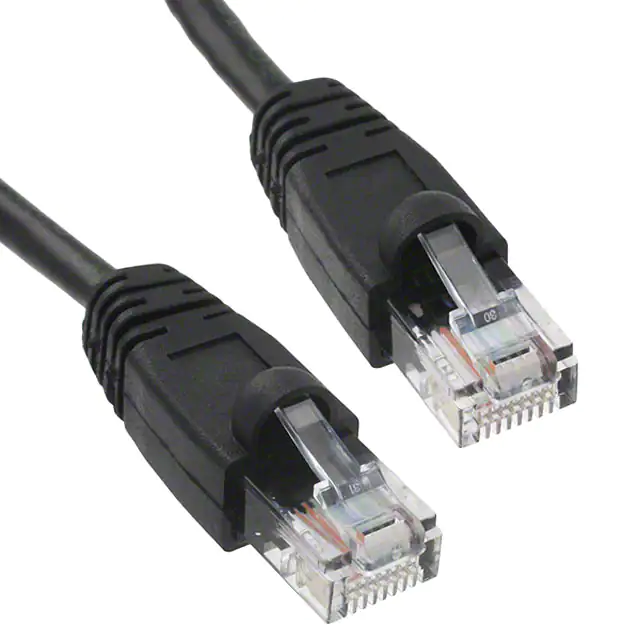 High quality modular cable plug to plug 8p8c RJ45 Ethernet unshielded
