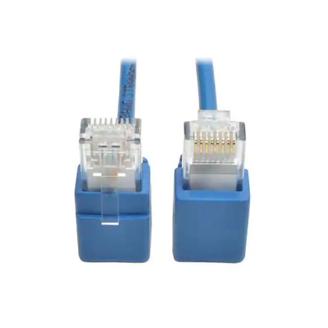 Right angle CAT6 Gigabit non socket molded ultra-thin UTP Ethernet cable