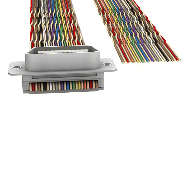 Custom high quality unshielded twisted pair ribbon cable assembly