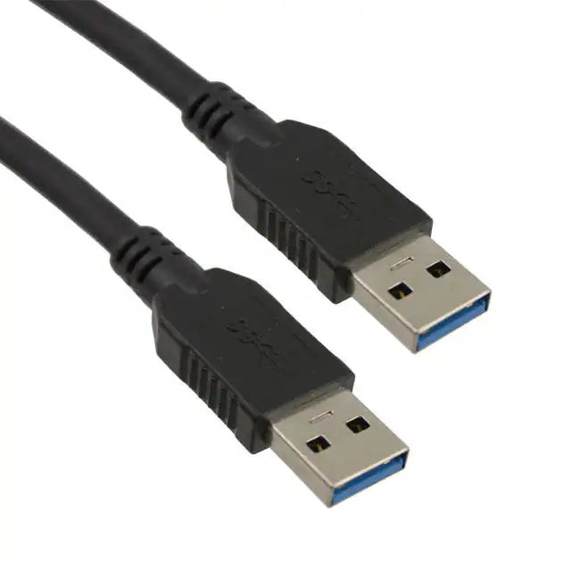 USB 3.0 cable male A to male A 24 30 AWG cable assembly for data transmission