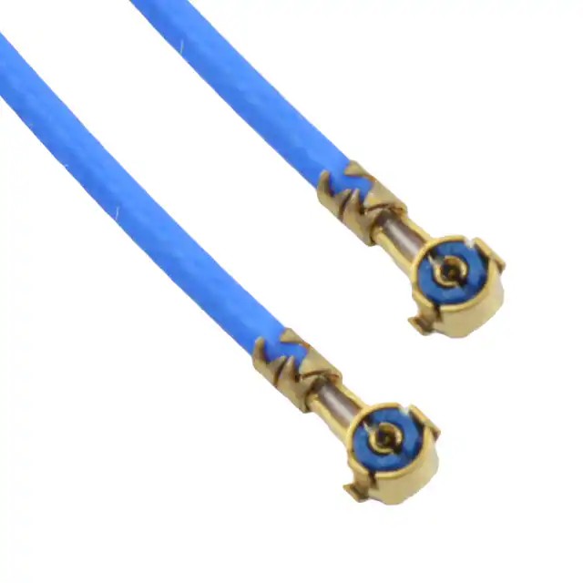 Custom high quality coaxial cable assembly SSMT to SSMT Jack right angle