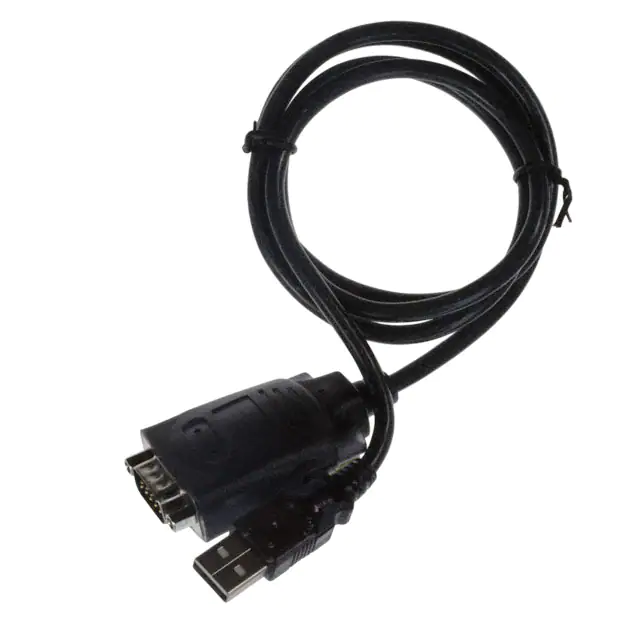 Usb-a to RS232 D-sub 9-pin cable shield smart cable assembly