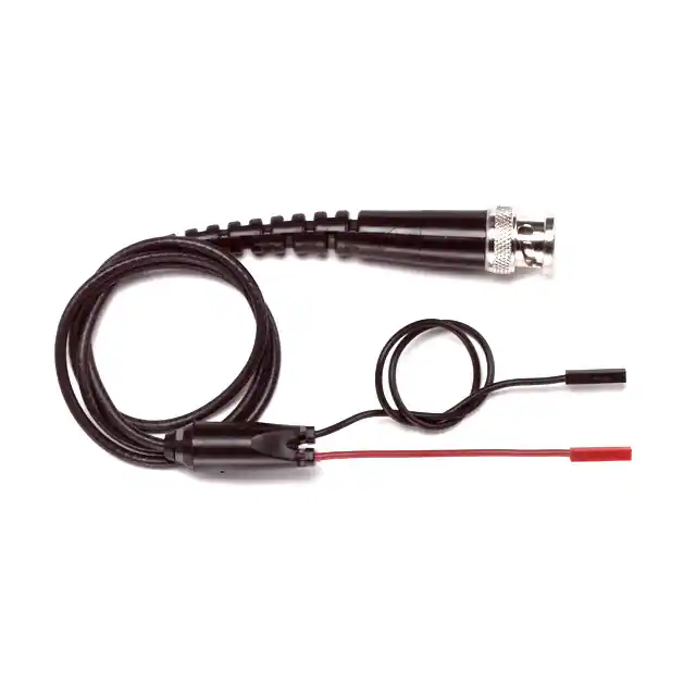 BNC Male With Molded Strain Relief To Square Pin Receptacles cable assembly