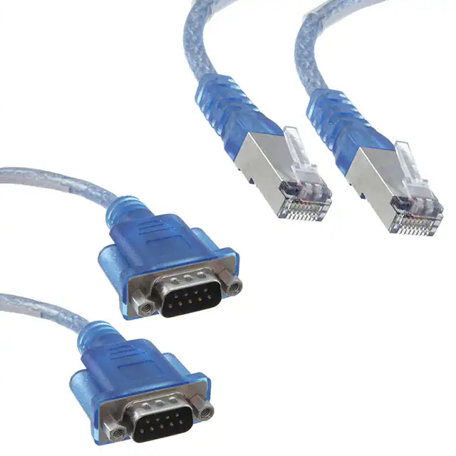 High quality USB to can II sub-d9 / RJ45 adapter cable assembly