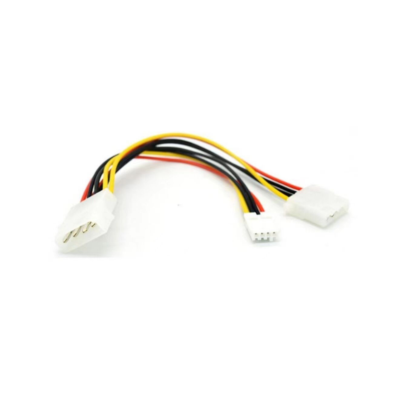 D-head 1/2-turn floppy drive small 4p+large 4P hard disk 4Pin power/sata/1/2 extension cable