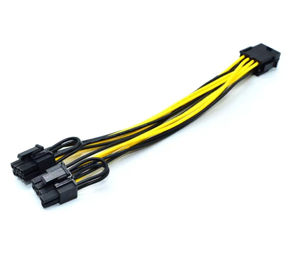 Pcie8p graphics card extension cable power supply cable 557 terminal cable slide rail distribution cable