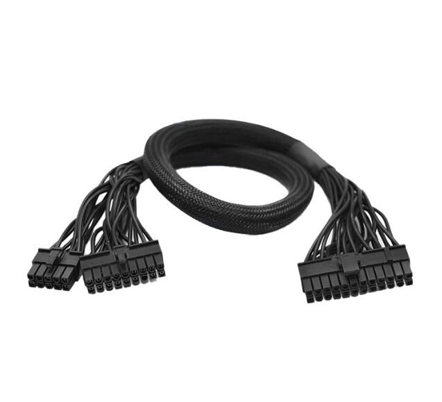 10+18p to 24P modular power supply intermediate frequency terminal line black network