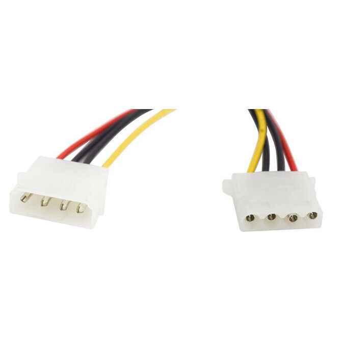 IDE chassis large 4Pin male to female fan extension cable large D-port power extension cable