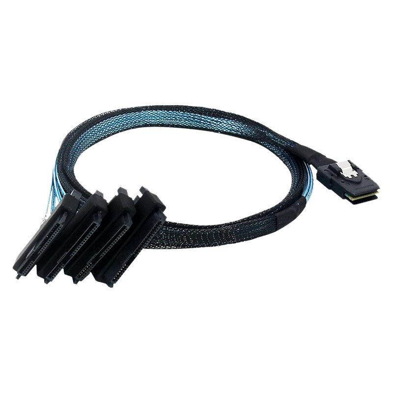 Computer hard disk power transmission cable Mini sas36p sff-8087 to 8482 SATA