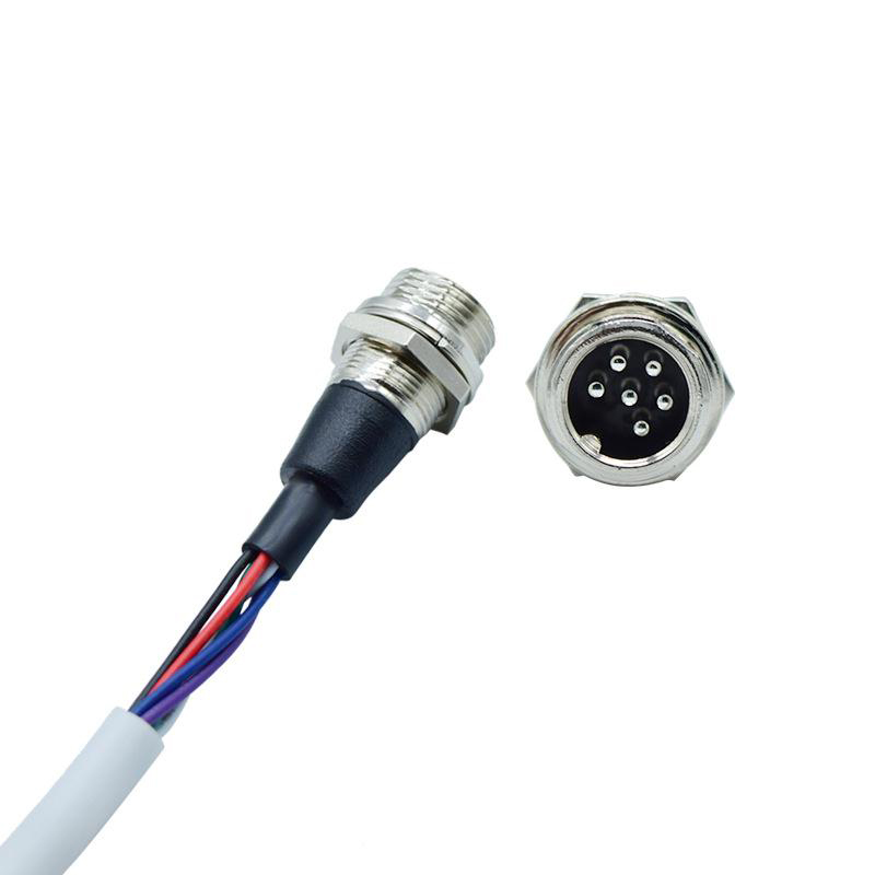 Aviation connector inside the machine line car waterproof metal screw machine power