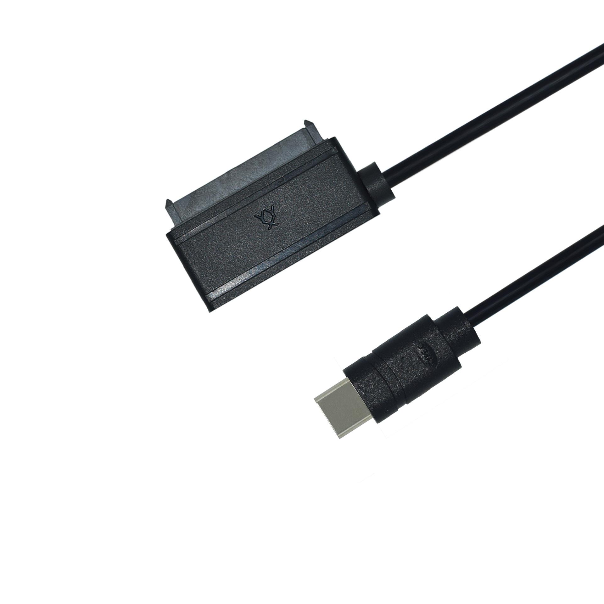 USB3.0 to sata elbow Type-c2.5/3.5SATA to Type-c cable hard drive adapter cable