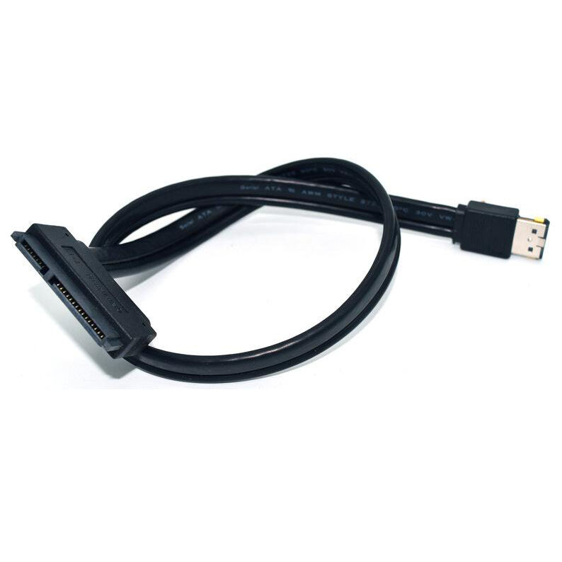 SATA 22PIN to ESATA Hard Drive Data Cable SATA7+15PIN to ESA TA Cable