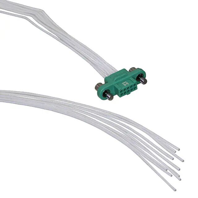 High Reliability Connector Cable Assemblies Socket to Single Wire Leads
