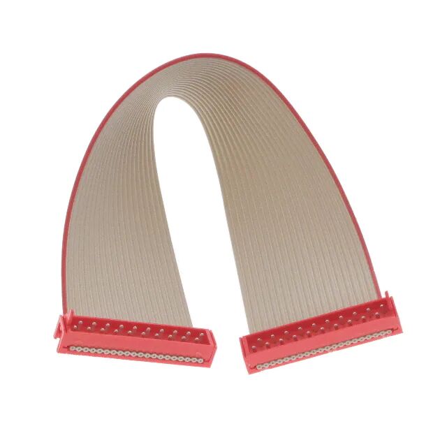 Miniature Wire Assemblies connector on male wire bulk wire flat ribbon cable 20 positions