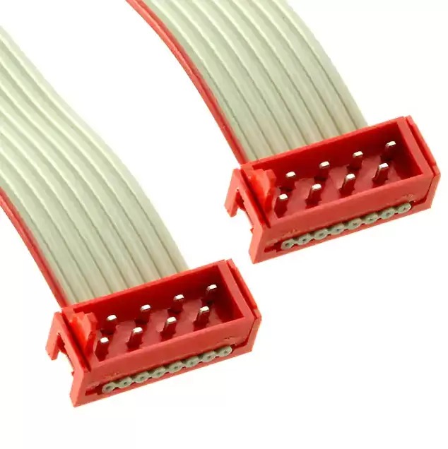 Rectangle Cable TE 2205062-2 8 rectangular cable assembly