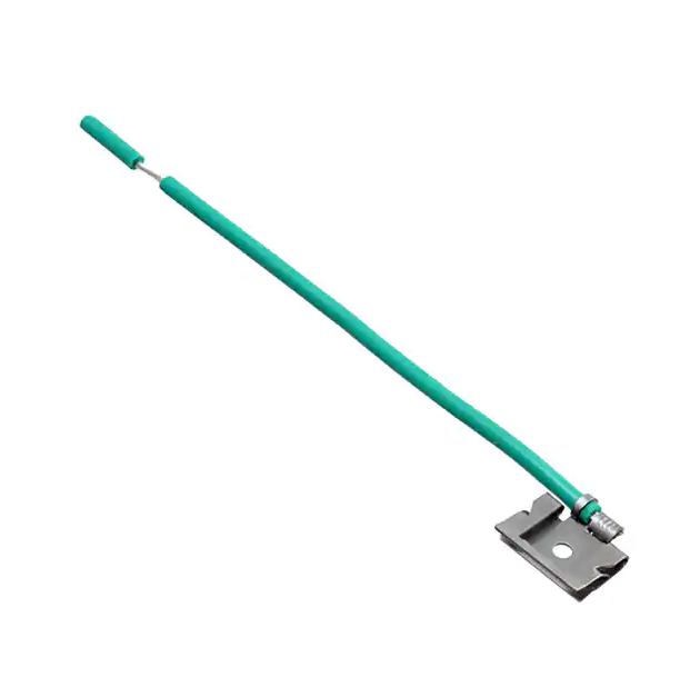 Installation customized 2829724-2 grounding clip to wire 1 line 0.50'(0.15m) harness green environmental protection energy saving and consumption reduction RCD