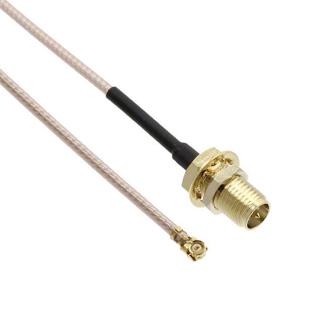 Design and manufacture of JF1R6-CR3-6I coaxial cable assembly to RP-SMA RG-178 wire harness high quality material stable performance RCD