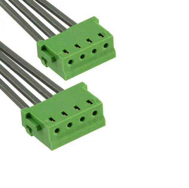 Design and processing A04ZR04ZR28H51A 4 rectangular cable assembly socket to socket, reverse 0.167' wire harness professionally manufactured Customized on demand RCD