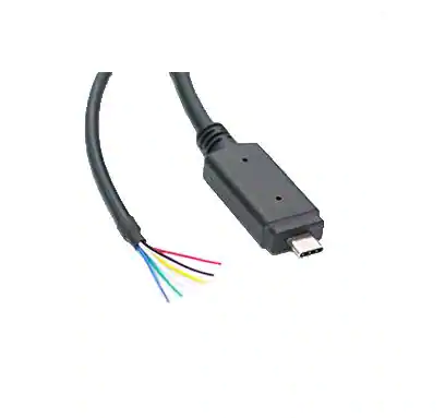 Design USBC-FS-RS232-0V-1800-WE USB to RS232 cable on demand, 5.90' harness, widely applicable, green and environmentally friendly RCD