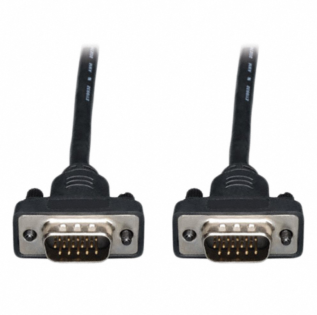 Specializing in the production of P502-003-SM D-Sub cable assembly HD15 black 3.00' wire harness quality material stable performance RCD