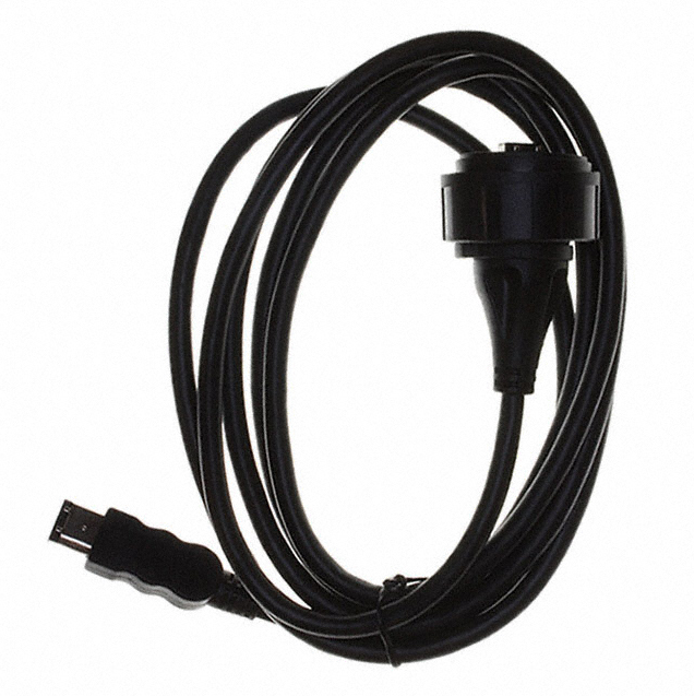 Connection assembly PX0846/2M00 plug, 6-position, round threaded housing to plug, 6 position cable Black 6.56' harness for wide range of specifications RCD