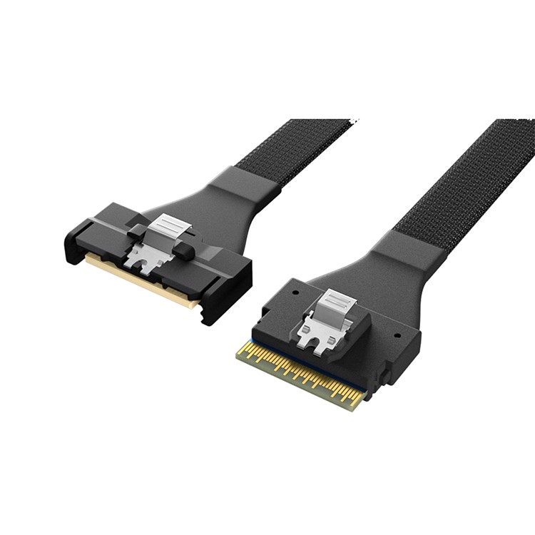 MINI SAS INTERNAL WIRING MCIO 8X TO SLIMSAS SFF-8654 8X wiring harness is environmentally friendly, energy saving and consumption reduction RCD