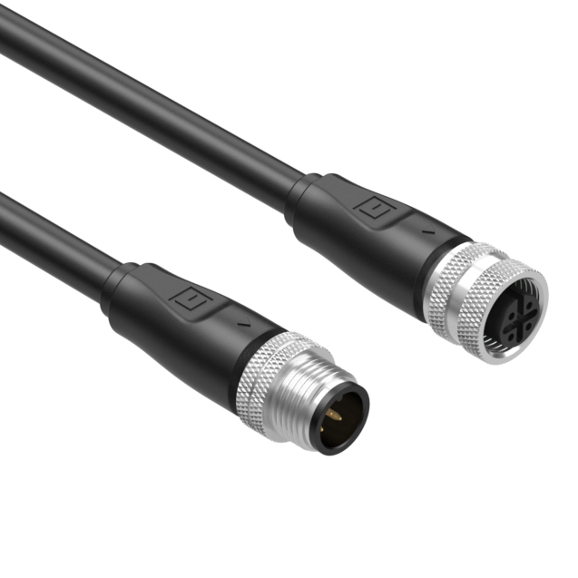 2 Rectangular cable assembly plug to plug 0.984' (300.00mm, 11.81