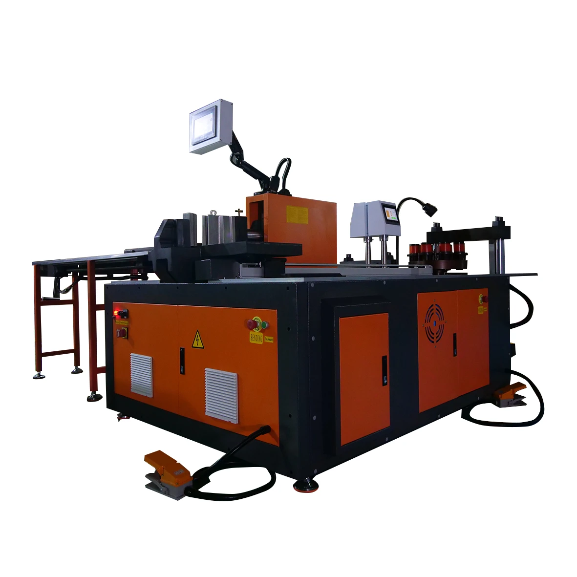 Máquina de procesamiento de barras colectoras estándar 3 en 1 BPM-303CNC-6S/8S