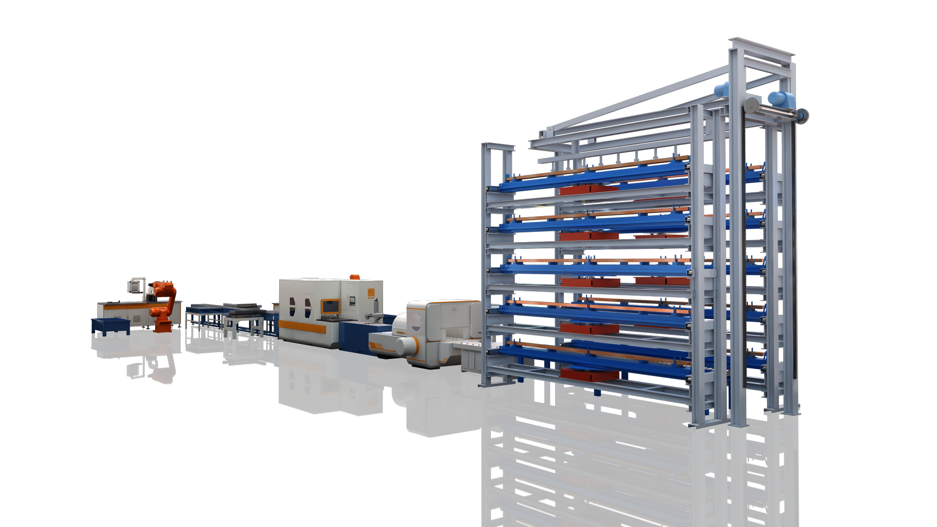  El principal fabricante italiano de equipos de conmutación elige la línea inteligente de producción de barras colectoras 3D IMAC-V30 de Beiene