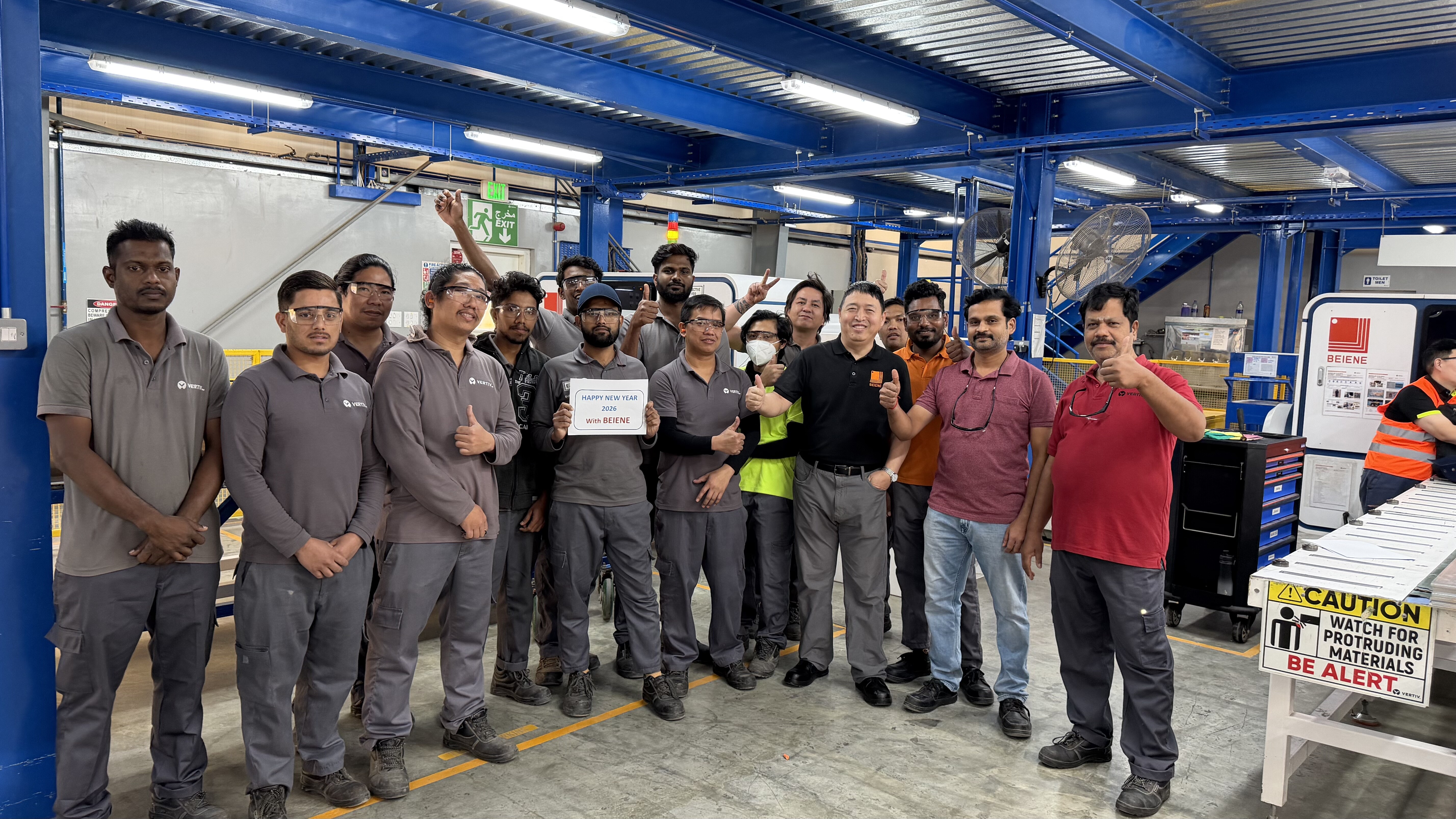 Equipo de servicio de Beiene en los EAU