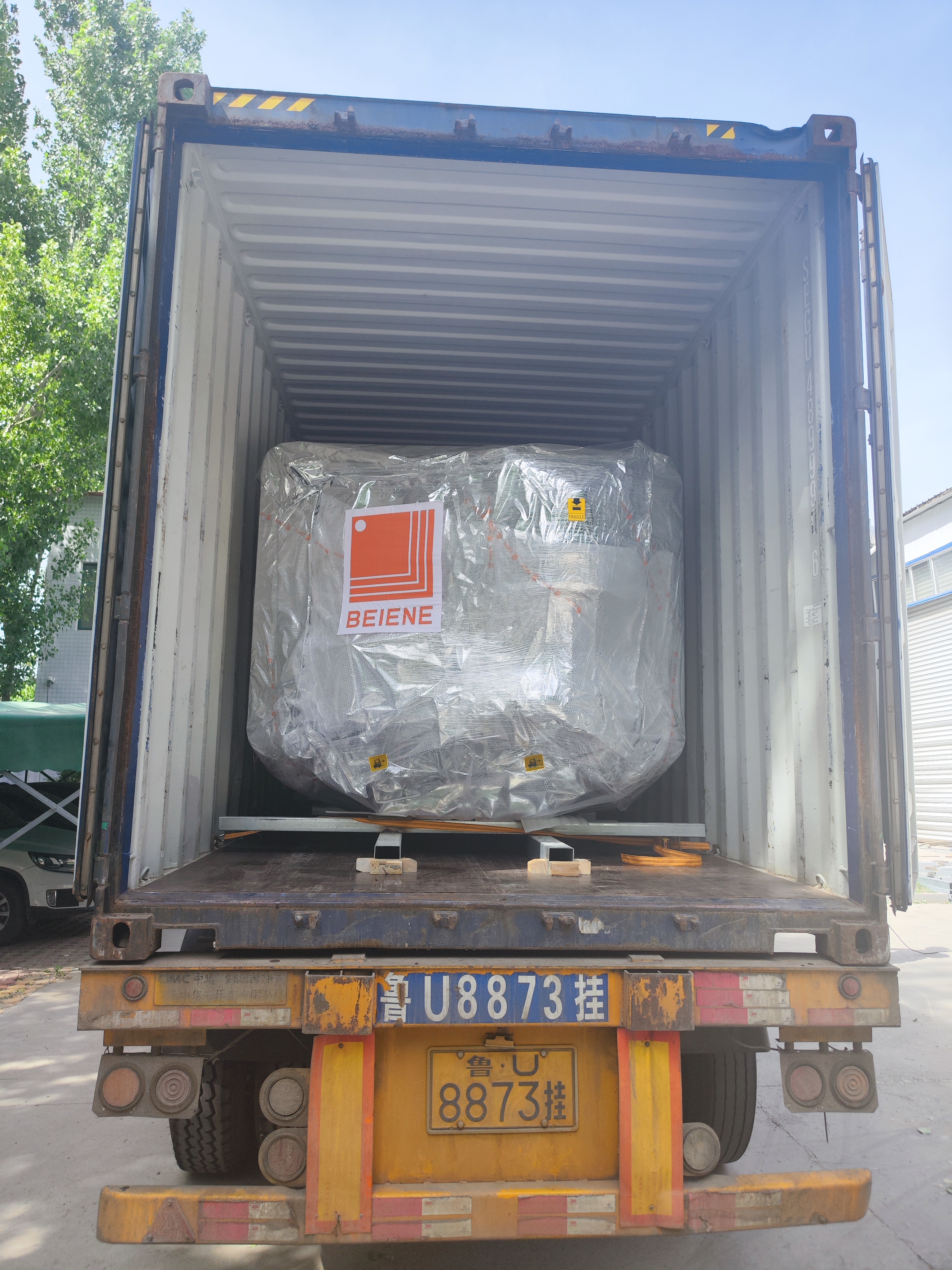 Máquinas de barras colectoras exportadas a Rumania