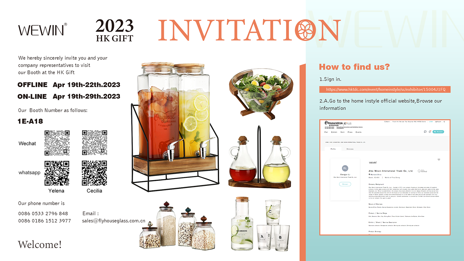 Exhibitor Notice: We will be present at Hong Kong Gift Fair and Canton Fair