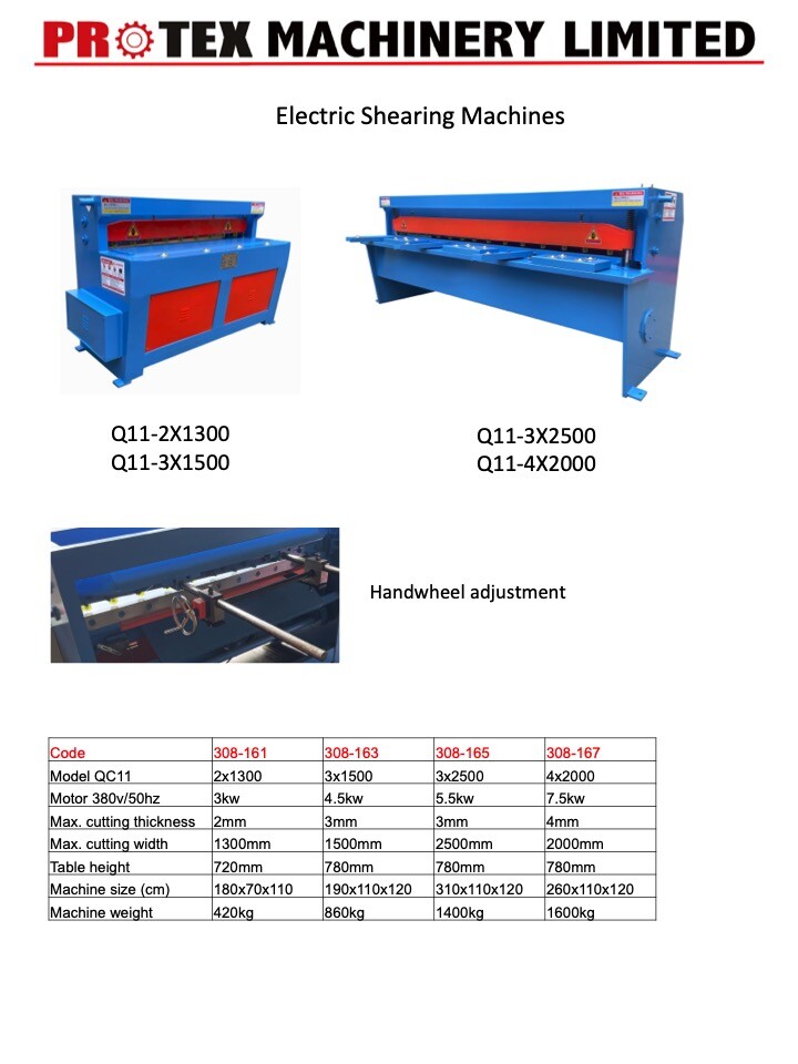 Electrical Shearing Machines
