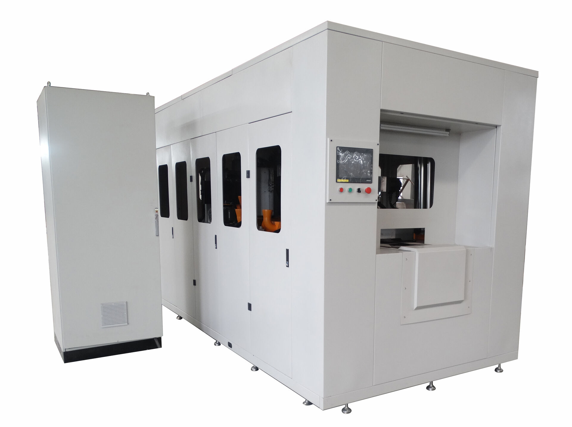 Automatic Brake Pad Grinding Slotting Chamfering Machine