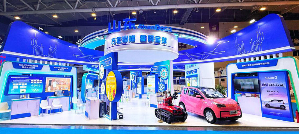 Blavalauto solar powered car made its debut at the 17th Shenzhen China Hi-Tech Fair (referred to as 