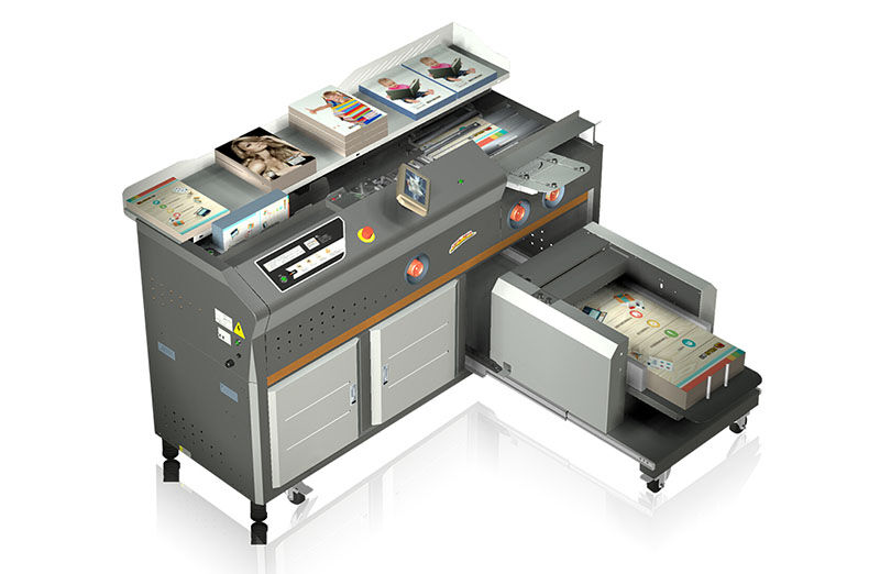 S10000 Three Glue Rollers Automatic Gluing Machine with Side Glue 