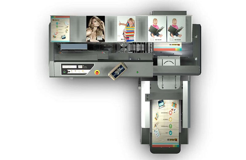 S10000 Three Glue Rollers Automatic Gluing Machine with Side Glue 