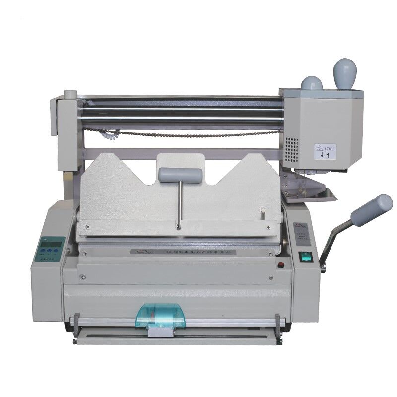 table top glue binding machine   