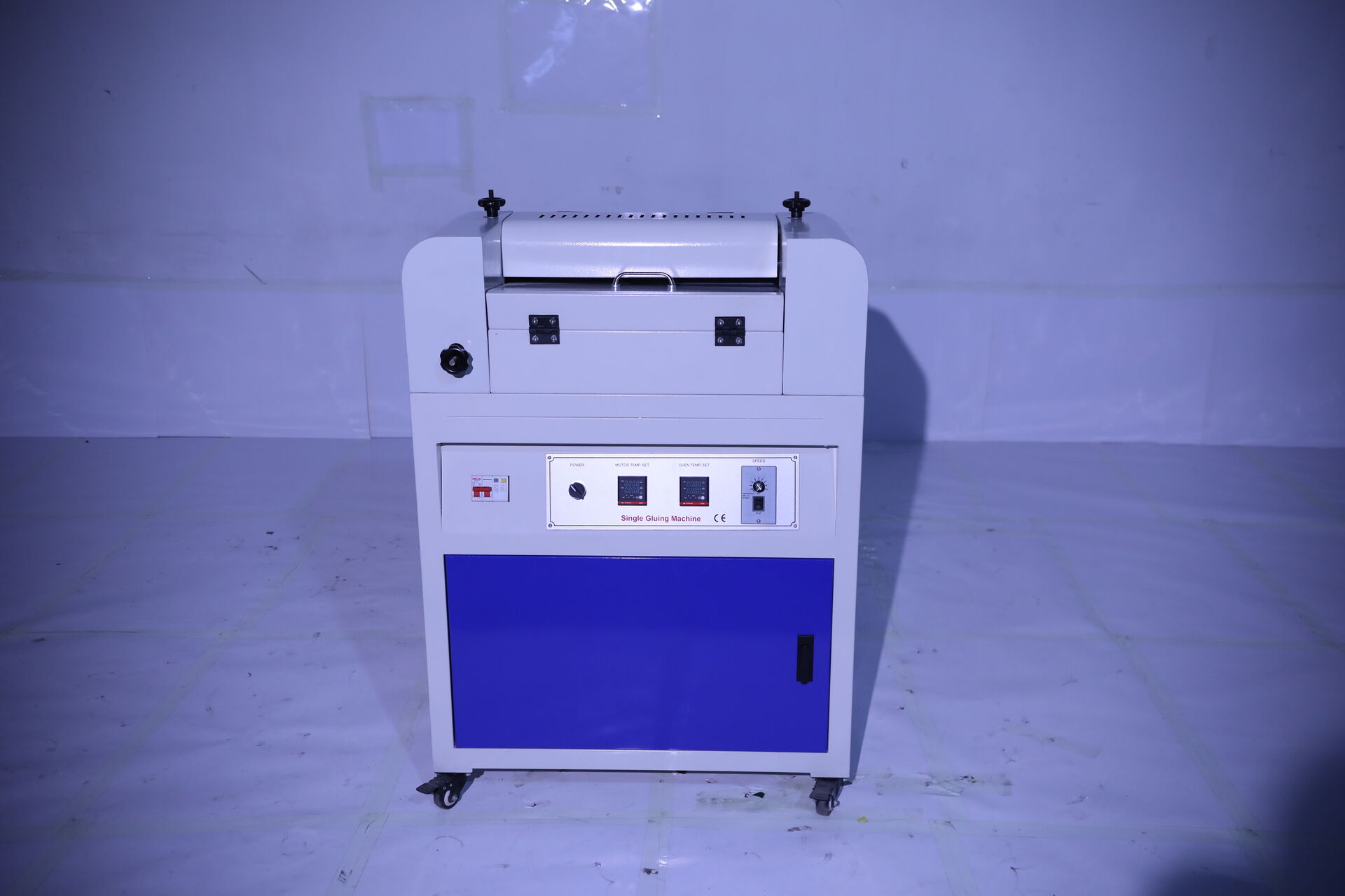 single side hot melt gluing machine 