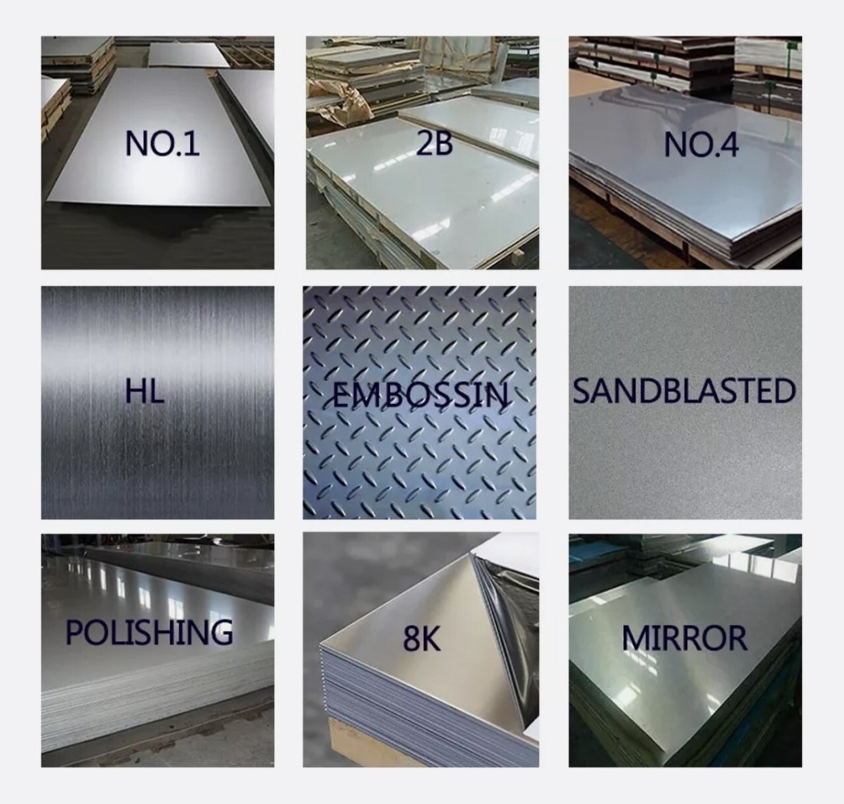 6 commonly used surface processing techniques for stainless steel