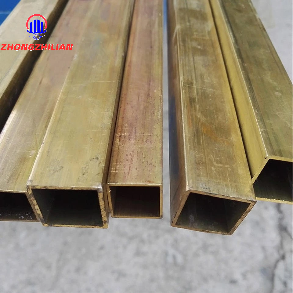 Brass Square Pipe
