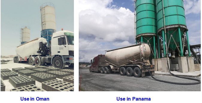 3units of 55cbm cement tank trailers for DUBAI,UAE