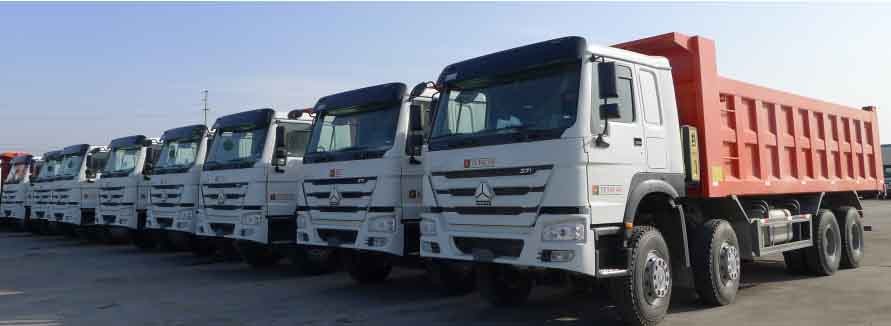 8 units of Dump truck exported to Burkina Faso,TET