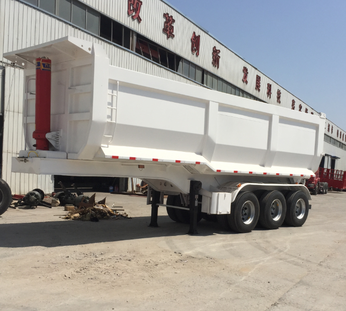 3 axles dump trailer