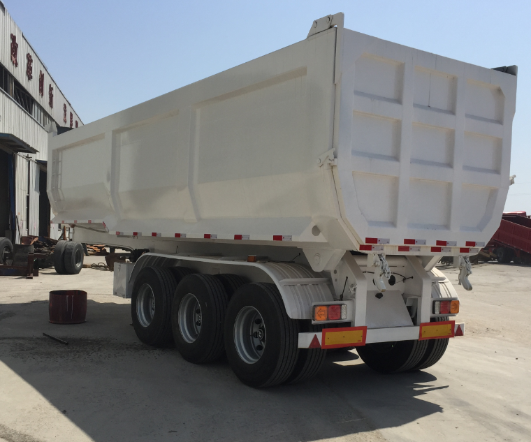 3 axles dump trailer