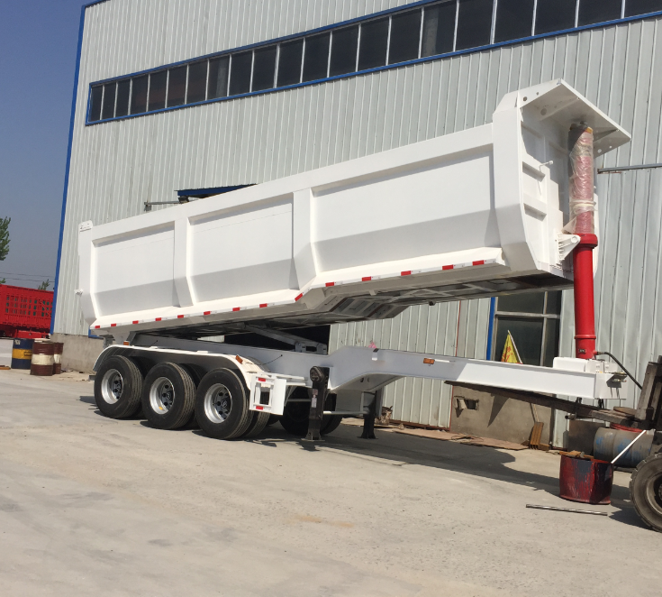 3 axles dump trailer