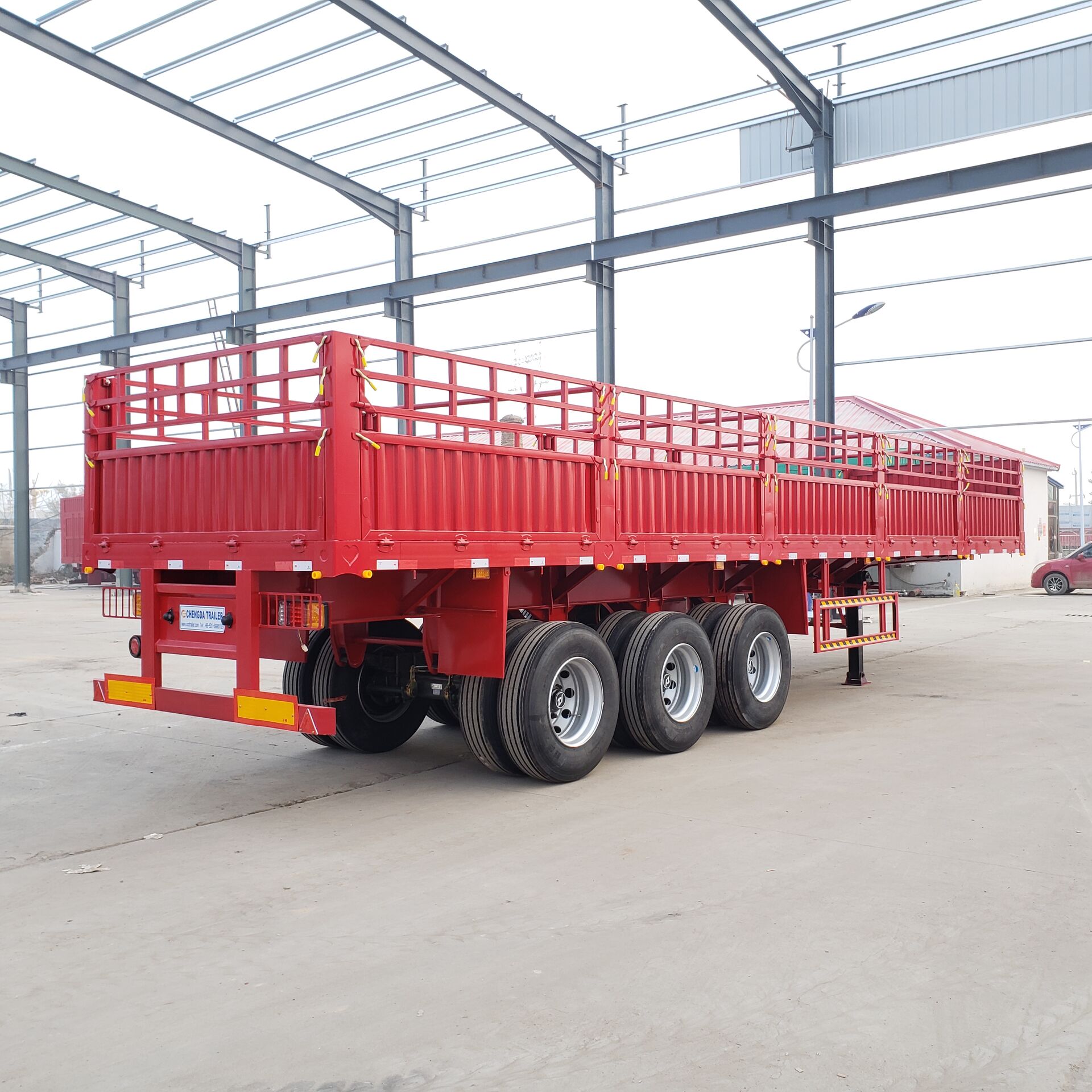 Cargo trailer +side wall trailer