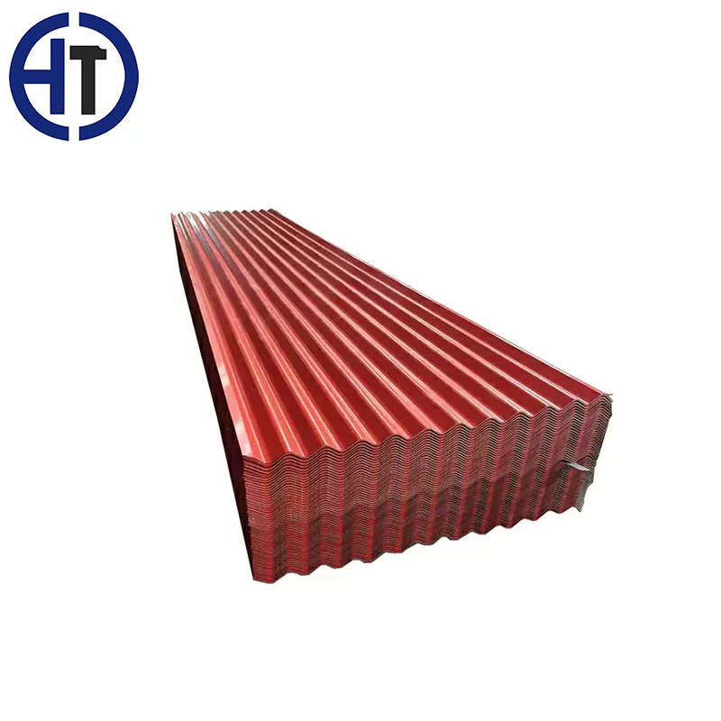 Factory Stock  Color Coated Corrugated Sheet